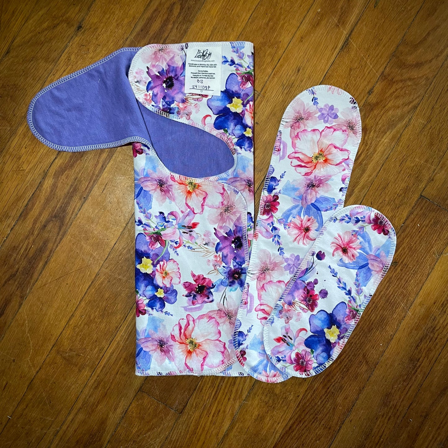 OS Purple Bouquets Pre-flat